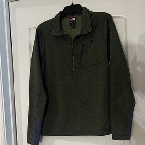 The North Face Green Fleece Pullover
